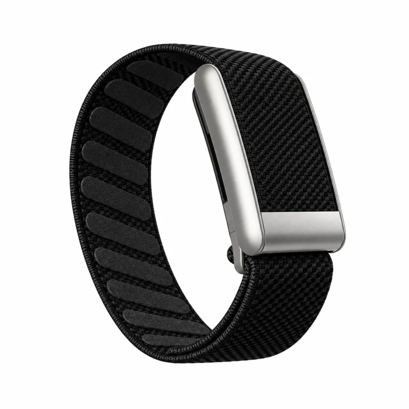 Black knit WHOOP band