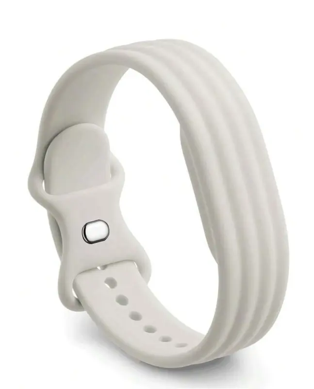 White knit WHOOP band